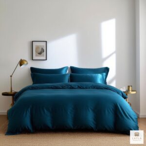 ชุดผ้าปูที่นอน Tencel Layla Natural Set A - Ocean, Queen
